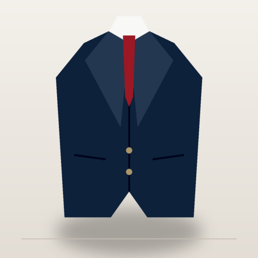 Classic Navy Two-Piece Suit — Tailor Made USA